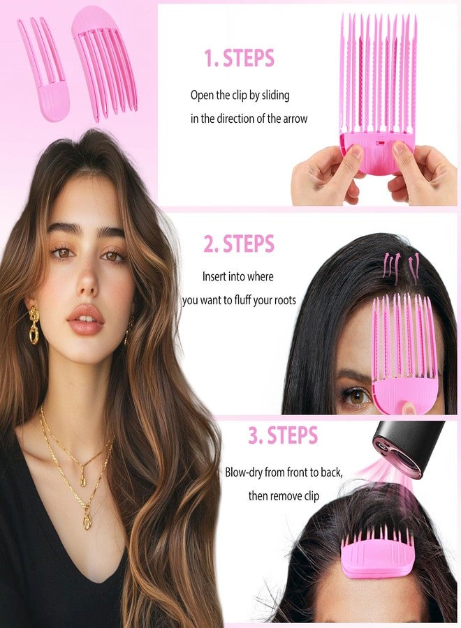 JANFUN Volumizing Hair Clips for Women 2PCS, Hair Volume Clip Styling Tools Volumizing Comb for Fluffy Bangs Clips for Root Lift, Root Booster Clips - Image 4